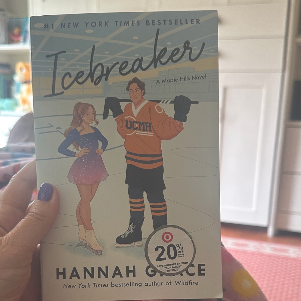 Like new paperback copy of Icebreaker by Hannah Grace